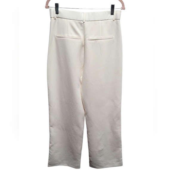 Abercrombie & Fitch Cream Wide Leg Pants - Picture 2 of 7